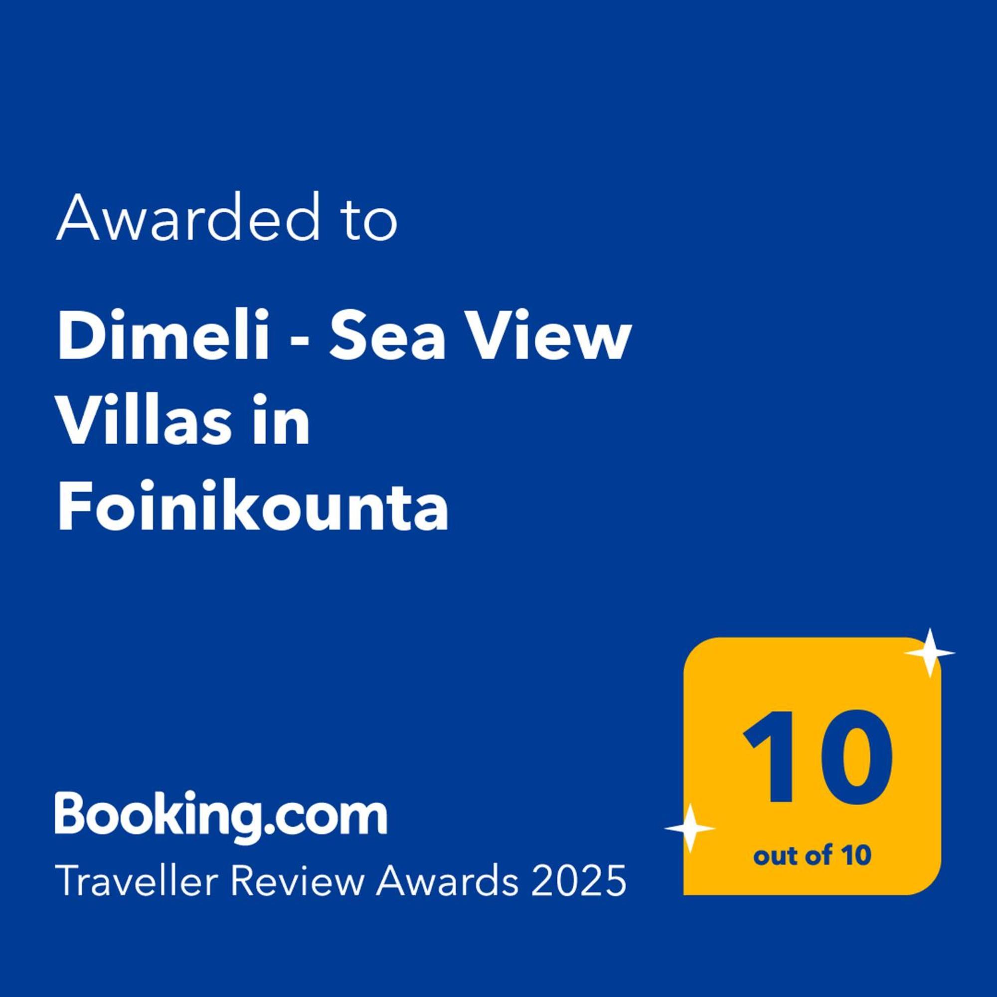 Dimeli - Sea View Villas In Foinikounta Finikounta Luaran gambar